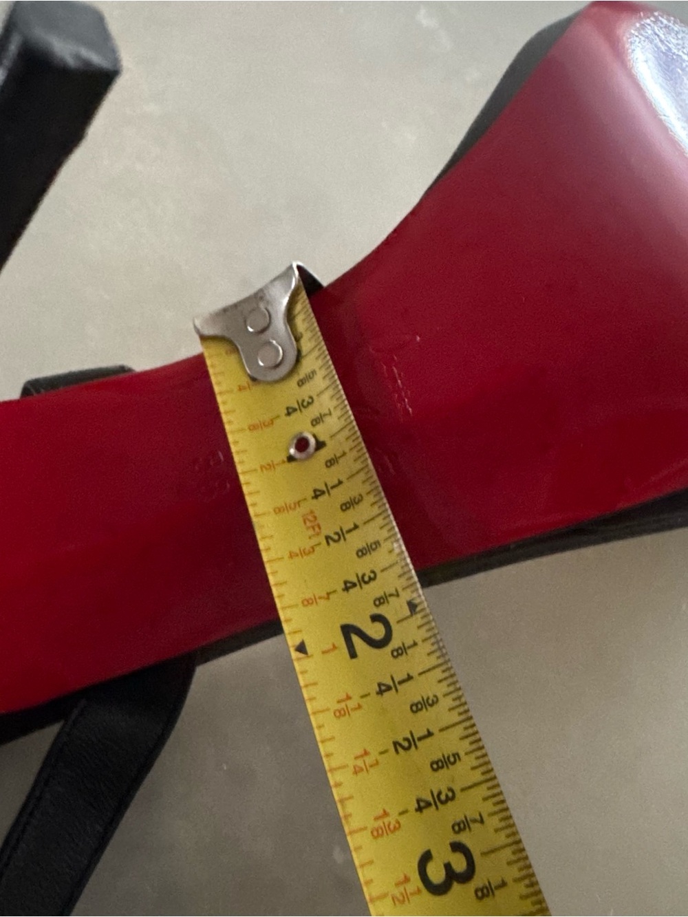 Christian Louboutin Loubi Queen Ankle Strap Sandal Size 38 - Picture 13 of 14